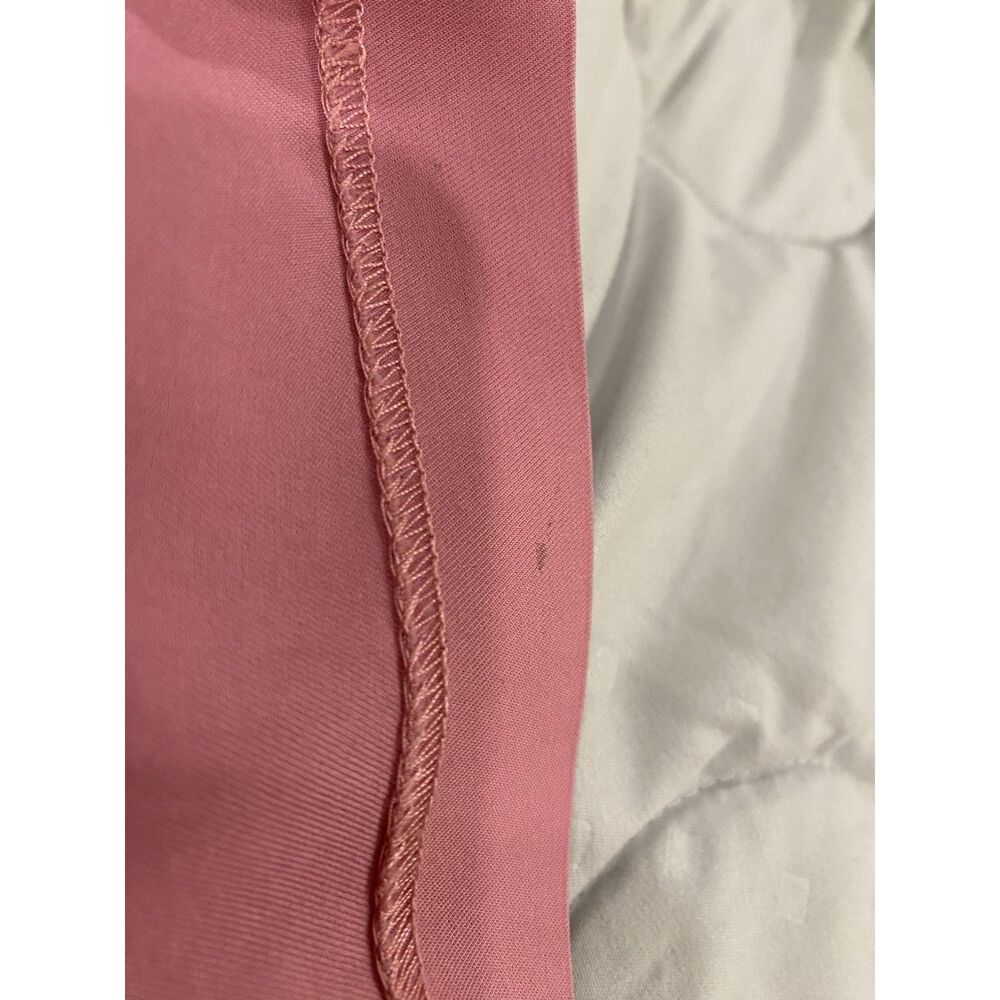 Adidas Skort Sz 6 Barbie Pink STRETCH Golf Skirt Tennis Activewear Shorts FLAW - Picture 10 of 10